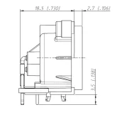 Neutrik NC3MAAH Панельный разъем XLR female