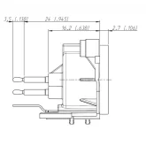 Neutrik NC3MAV Панельный разъем XLR female