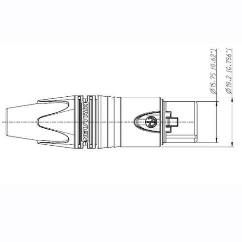 Neutrik NC4FXX Кабельный разъем XLR female 4 контакта