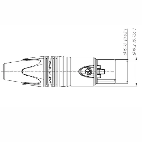 Neutrik NC4FXX Кабельный разъем XLR female 4 контакта