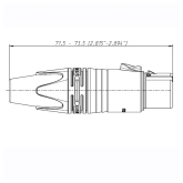 Neutrik NC5FXX Кабельный разъём XLR "мама", 5 контактов