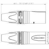 Neutrik NC5MXX-B Кабельный разъем XLR male