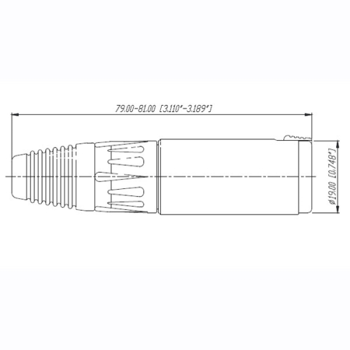 Neutrik NJ3FC6 Кабельный разъем Jack 6.3мм TRS (стерео) гнездо