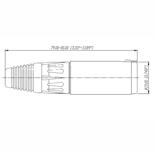 Neutrik NJ3FC6 Кабельный разъем Jack 6.3мм TRS (стерео) гнездо