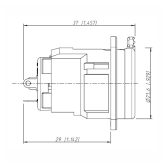 Neutrik NJ3FP6C-Bag Разъем Jack 6.3 мм "мама"