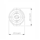 Neutrik NL4MMX Переходник Speakon-Speakon