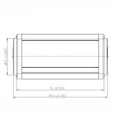 Neutrik NL8MM Переходник Speakon-Speakon