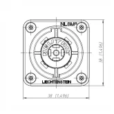 Neutrik NL8MM Переходник Speakon-Speakon