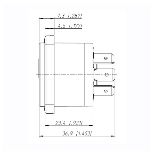 Neutrik NLT8MP Панельный разъем Speakon