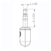 Neutrik NTP3RC-B Кабельный разъем jack 3.5 мм "папа"