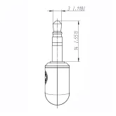 Neutrik NTP3RC-B Кабельный разъем jack 3.5 мм "папа"