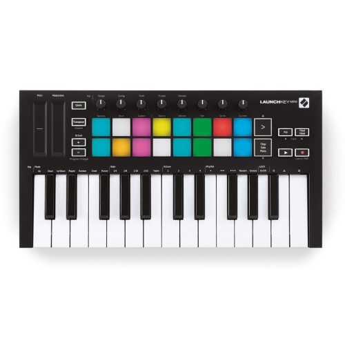 Novation Launchkey Mini mk3 MIDI клавиатура, 25 клавиш