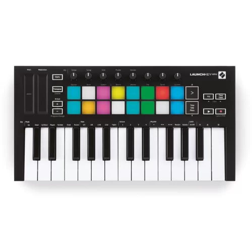 Novation Launchkey Mini mk3 MIDI клавиатура, 25 клавиш