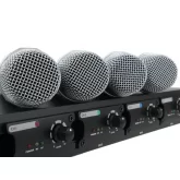 Omnitronic UHF-204 Wireless Mic System Радиосистема с 4 ручными микрофонами