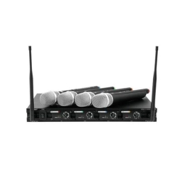 Omnitronic UHF-204 Wireless Mic System Радиосистема с 4 ручными микрофонами