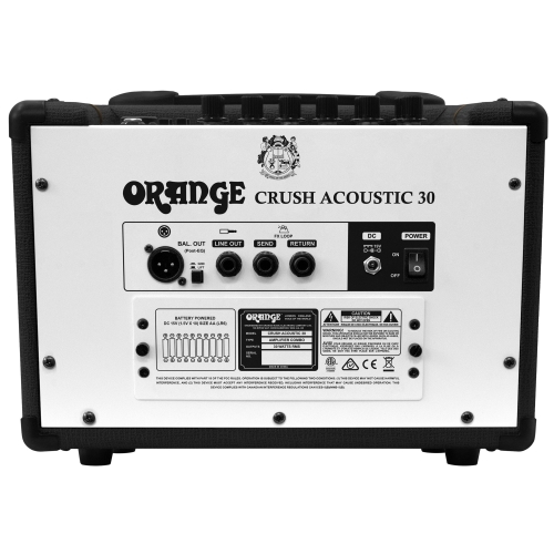 Orange Crush Acoustic 30 Black Комбо для акустической гитары, 30 Вт., 10 дюймов