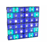 PROCBET MATRIX LED 36-3 BACKLIGHT Cветодиодный прожектор типа MATRIX PANEL, 6 х 6, 36шт. белых светодиодов по 3Вт. + 288 RGB светодиода по 0,3Вт