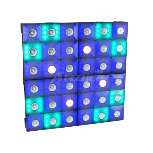 PROCBET MATRIX LED 36-3 BACKLIGHT Cветодиодный прожектор типа MATRIX PANEL, 6 х 6, 36шт. белых светодиодов по 3Вт. + 288 RGB светодиода по 0,3Вт