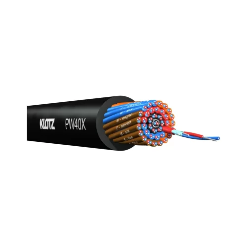 Klotz PW24X Мультикабель, 24х2x0,22 мм., черный