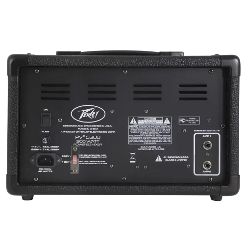 Peavey PV 5300 5-канальный активный микшерный пульт, 2х100 Вт.