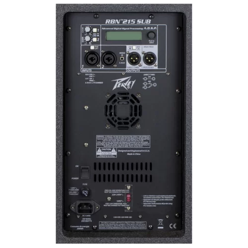 Peavey RBN 215 Sub Активный сабвуфер, 2000 Вт, 2x15 дюймов