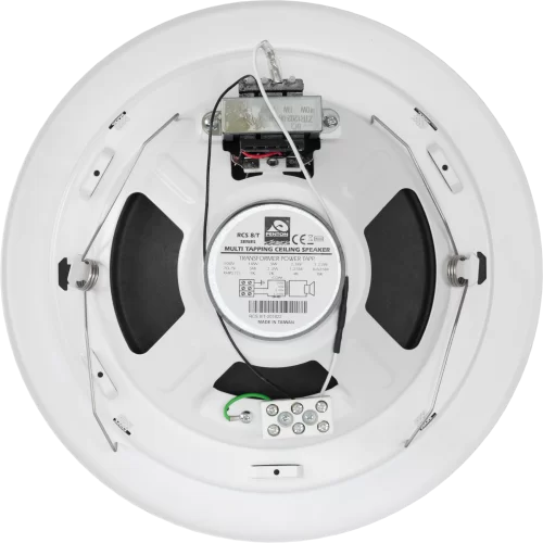Penton RCS8/T Широкополосный громкоговоритель 8 дюймов, мощностью 10/5/2,5 Вт, 70/100В, 65Гц-17кГц