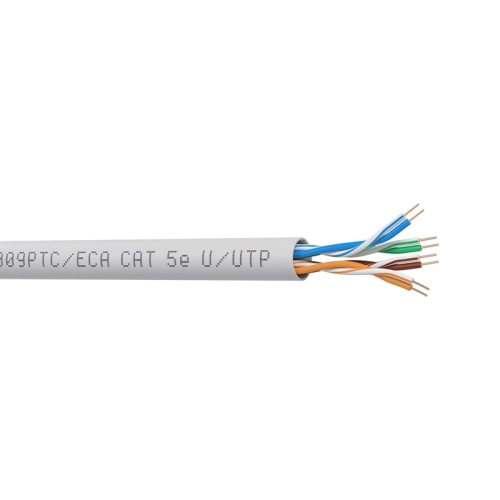 Percon NEO-CAT5009PTC/ECA Витая пара CAT5e, U/UTP, 4х2х0,2 кв.мм (AWG 24), 4х2х0,2