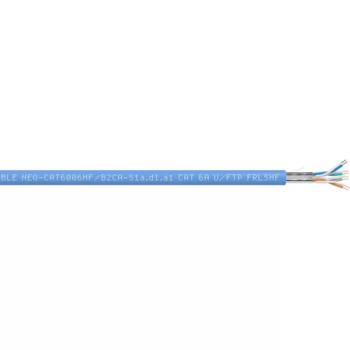 Percon NEO-CAT6006HF/B2CA Витая пара CAT6a, U/FTP, 4х2х0,25 кв.мм (AWG 23), 4х2х0,25