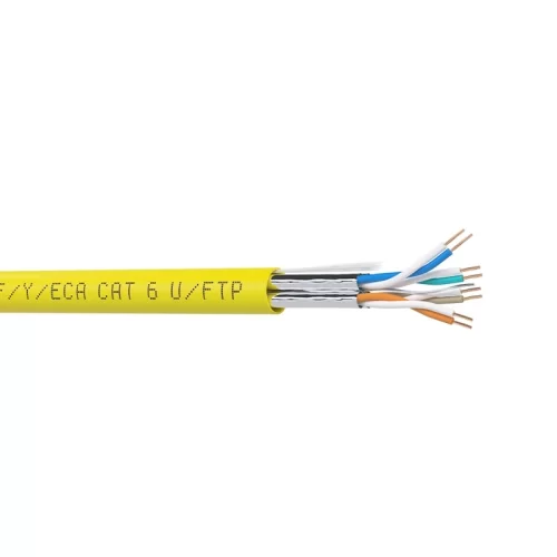 Percon NEO-CAT6007HF/Y/ECA Витая пара CAT6, U/FTP, 4х2х0,11 кв.мм (AWG 27), 4х2х0,11