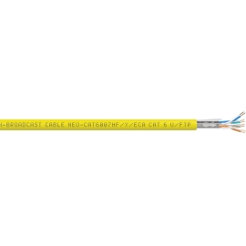 Percon NEO-CAT6007HF/Y/ECA Витая пара CAT6, U/FTP, 4х2х0,11 кв.мм (AWG 27), 4х2х0,11