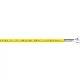 Percon NEO-CAT6007HF/Y/ECA Витая пара CAT6, U/FTP, 4х2х0,11 кв.мм (AWG 27), 4х2х0,11