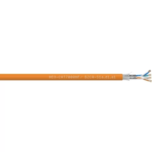 Percon NEO-CAT7000HF/B2CA Витая пара CAT7, S/FTP, 4х2х0,25 кв.мм (AWG 23), 4х2х0,25