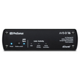 PreSonus AVB-D16 Межcетевой мост AVB-Dante, 16x16 каналов, SRC