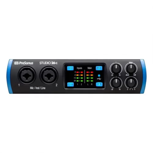 Presonus Studio 26C Аудиоинтерфейс USB-C 2x6