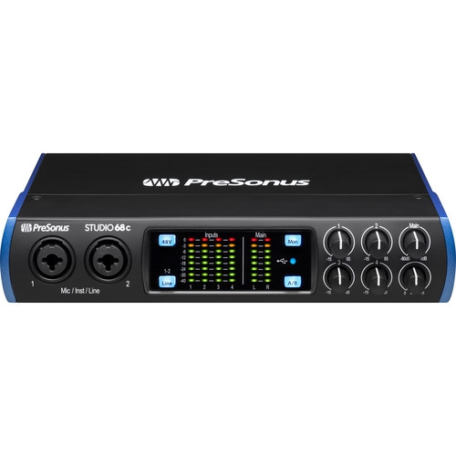 Presonus Studio 68C Аудиоинтерфейс USB-C 6x8