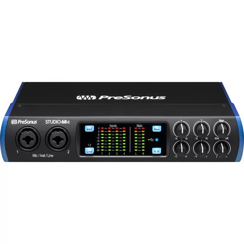 Presonus Studio 68C Аудиоинтерфейс USB-C 6x8