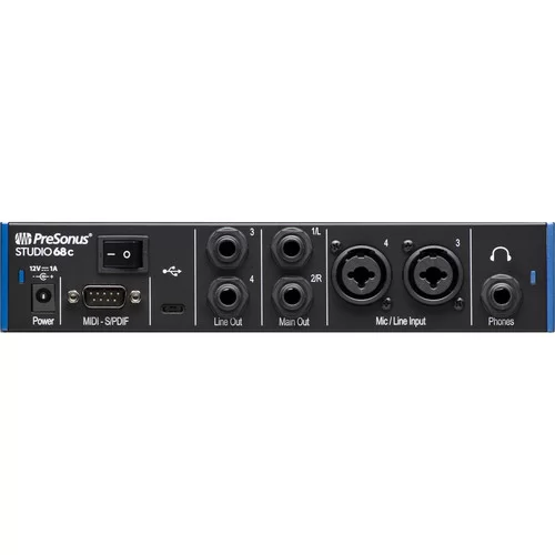 Presonus Studio 68C Аудиоинтерфейс USB-C 6x8