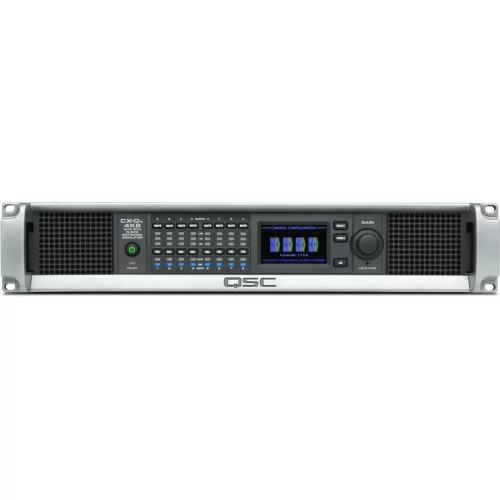 QSC CX-Qn 4K8 Усилитель мощности, 8х500 Вт., Q-SYS, FlexAmp