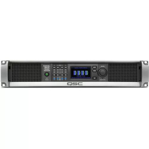 QSC CX-Qn 8K4 Усилитель мощности, 4х2000 Вт., Q-SYS, FlexAmp