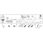 RCF AM 1125 Микшер-усилитель, 120 Вт.