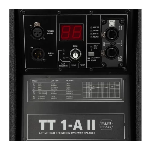 RCF TT 1-A II Активная АС, 800 Вт., 10 дюймов, DSP, RDNet