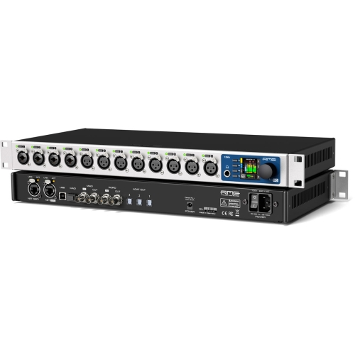 RME 12Mic 12-канальный микрофонный предусилитель, AVB/MADI/ADAT