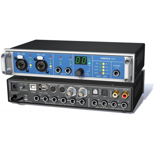 RME Fireface UCX Аудиоинтерфейс USB, FireWire