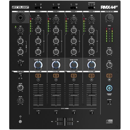 Reloop RMX-44BT 4-канальный DJ-микшер