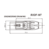 Roxtone RX3F-NT Разъем кабельный XLR(3) "мама"