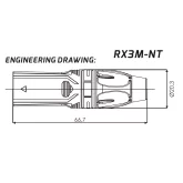 Roxtone RX3M-NT Разъем кабельный XLR(3) "папа"