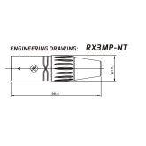 Roxtone RX3MP-NT Разъем кабельный XLR(3) «папа»