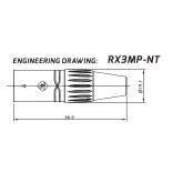 Roxtone RX3MP-NT Разъем кабельный XLR(3) «папа»