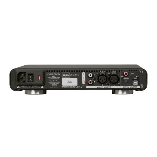 SPL Phonitor e + DAC192 Black Усилитель для наушников, ЦАП