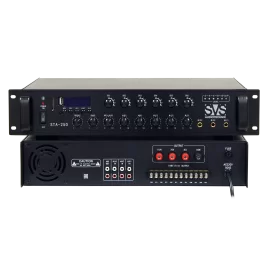 SVS Audiotechnik STA-250 Трансляционный микшер-усилитель, 250 Вт., 6 зон, МР3